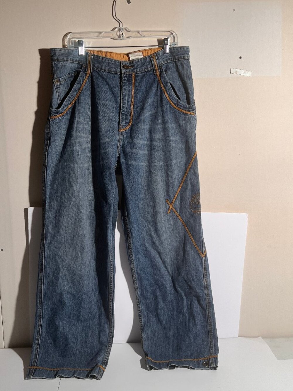 Vintage Timberland Y2K Baggy Skate Denim Jeans - Picture 2 of 16